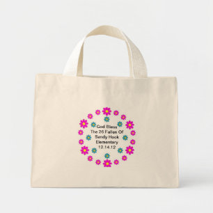 GOD BLESS THE 26 FALLEN... MINI TOTE BAG