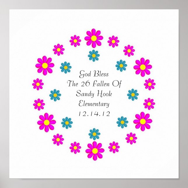 GOD BLESS THE 26 FALLEN... POSTER (Front)