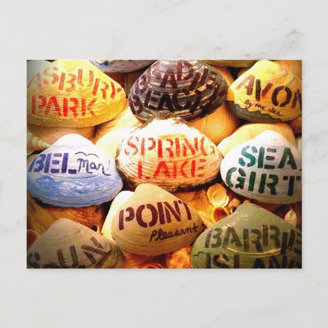 God Bless the Jersey Shore. Postcard (Front)