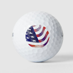 God Bless the USA Golf Balls
