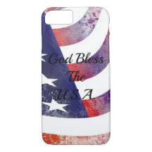 God Bless the USA Phone Case