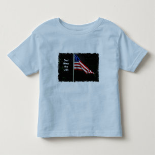 God Bless the USA Toddler T-shirt