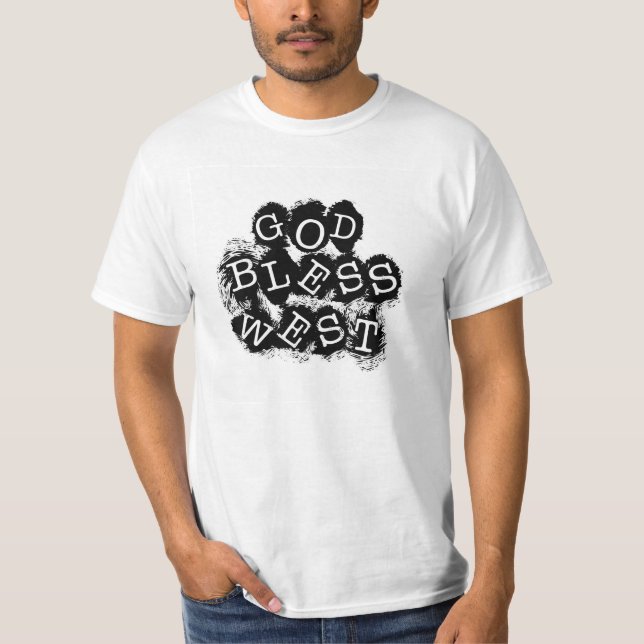 God Bless West T-Shirt (Front)