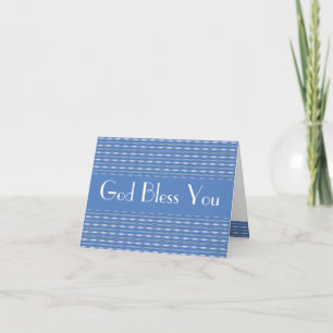 God Bless You Card