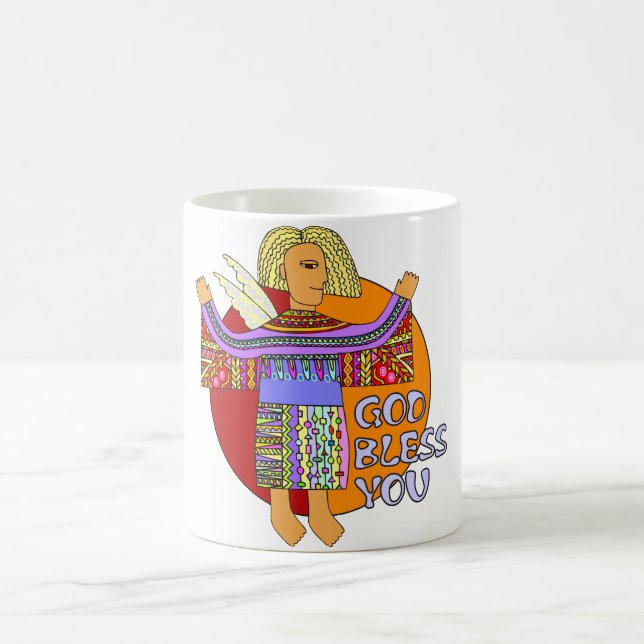 God Bless You Coffee Mug (Center)