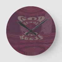 God Bless You Giraffes Art Print/Design