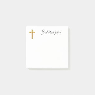 God bless you! post-it notes