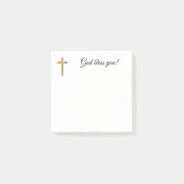 God bless you! post-it notes (Front)