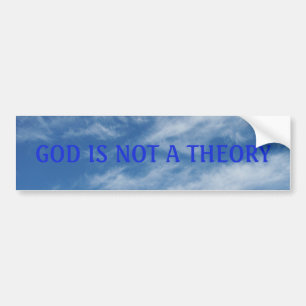 GOD BUMPER STICKER
