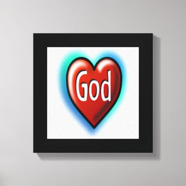 GOD CANVAS PRINT (Front)