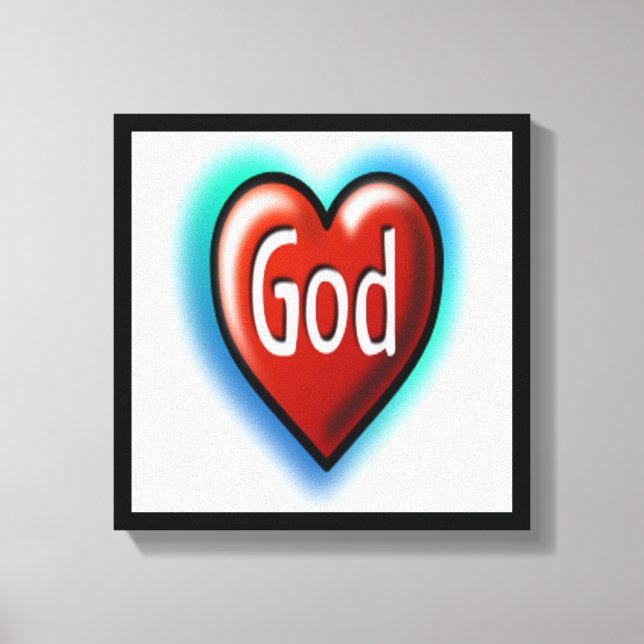 GOD CANVAS PRINT (Front)