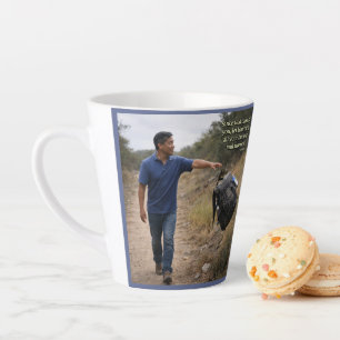 God cares for you latte mug