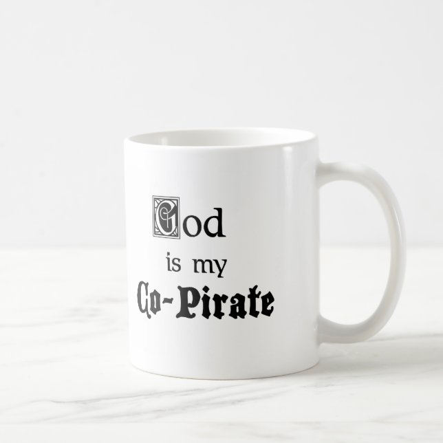 God Co-Pirate Coffee Mug (Right)
