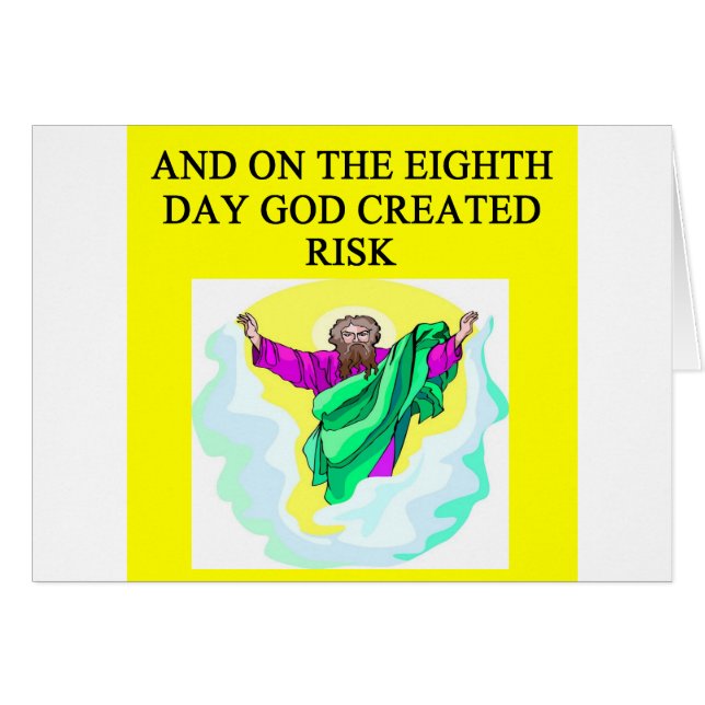 god created risk (Front Horizontal)