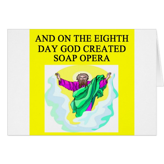 god created soap opera (Front Horizontal)
