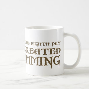 God Created Swimming Coffee Mug