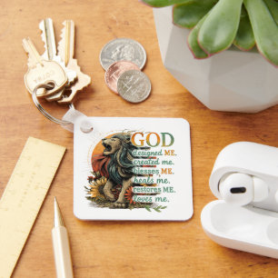 God Designed Me... Keychain