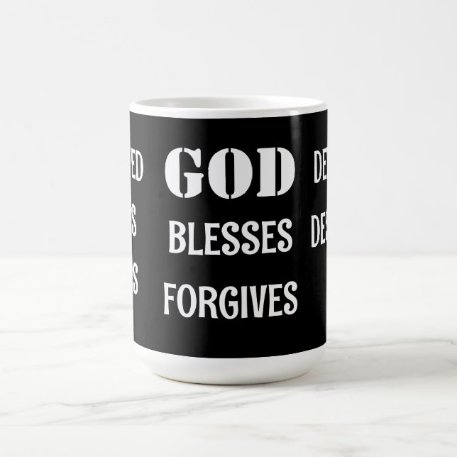 GOD DESIGNED ME"  Latte Mug (Center)