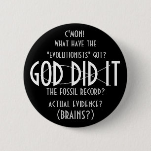 GOD DID IT button (design 3)