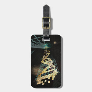 God doesn't play dice 2014 luggage tag