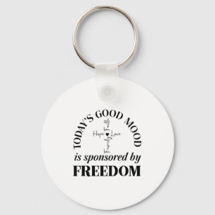 God Family Country Dom Faith Dom Family Love Cross Keychain