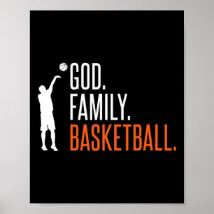 God Family Sketll  Poster