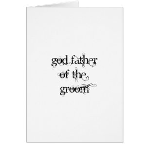 God Father of the Groom