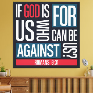 God for us canvas print