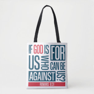 God for us tote bag