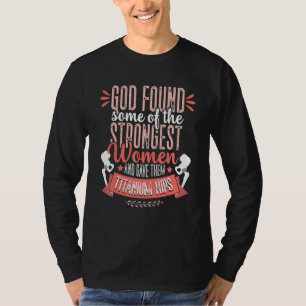 God Found Women Titanium Hip Replacement Surgery R T-Shirt