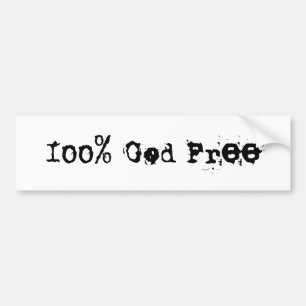 God Free Bumper Sticker