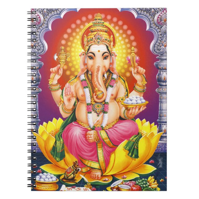 God Ganesha Notebook (Front)