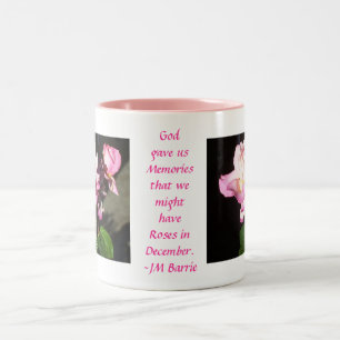 God Gave us Roses Two-Tone Coffee Mug
