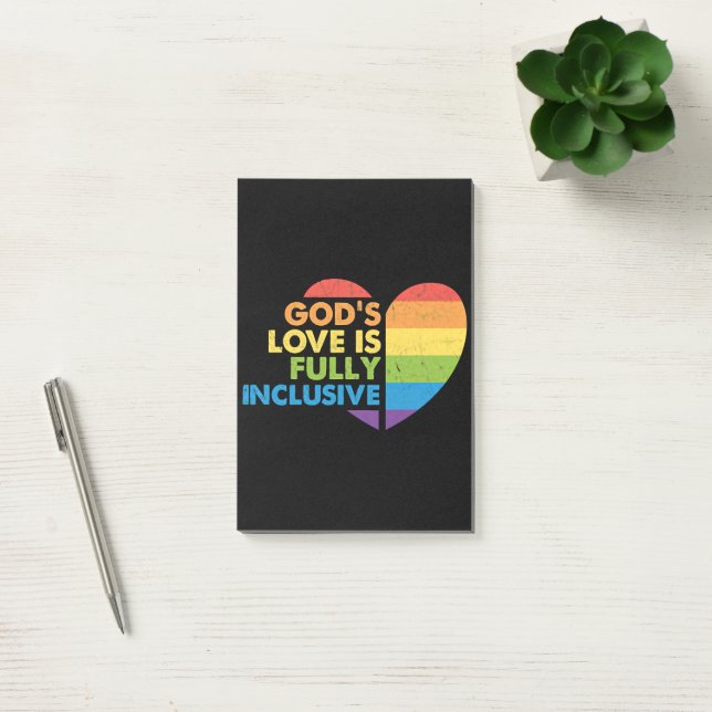 God Gay Christian Lgbt Post-it Notes (Office)