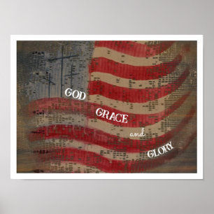 God, Grace and Glory Poster