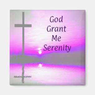 God Grant Me Serenity magnet
