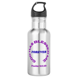 God Has Blessed Me Forever Stainless Steel Water 532 Ml Water Bottle
