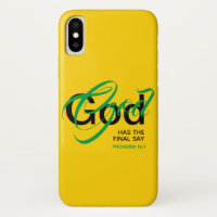 GOD HAS THE FINAL SAY Proverbs Scripture Christian