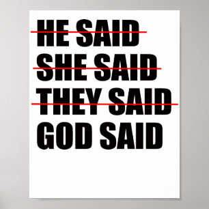 God Has the Final Word Poster