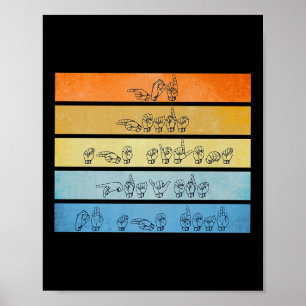 God Hears Prayers Deaf Awareness Vintage Sign Lang