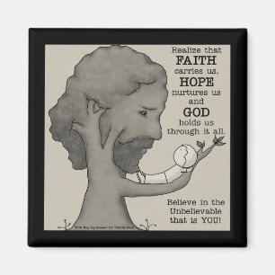 God Holds Us Magnet