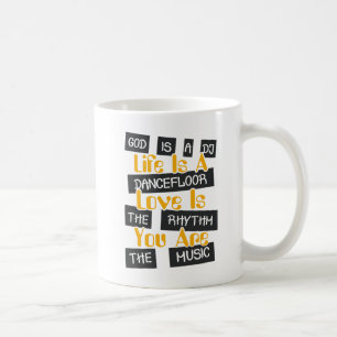 God is a DJ Coffee Mug