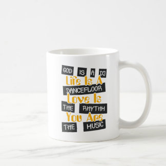 God is a DJ Coffee Mug