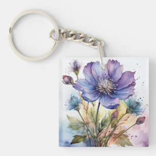 God is Always with Me Keychain