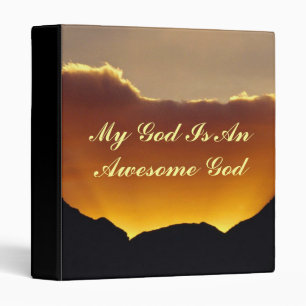 God Is Awesome - Multi-Purpose Binder