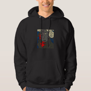 God Is Busy Can I Help You Occult Popart Baphomet  Hoodie