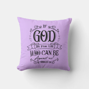 GOD Is For Us Throw Pillow