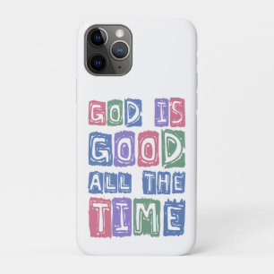 God is good All the time Retro faith iPhone 11 Pro Case