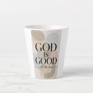 GOD IS GOOD Christian Latte Mug