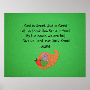 God is Great, God is Good... Poster